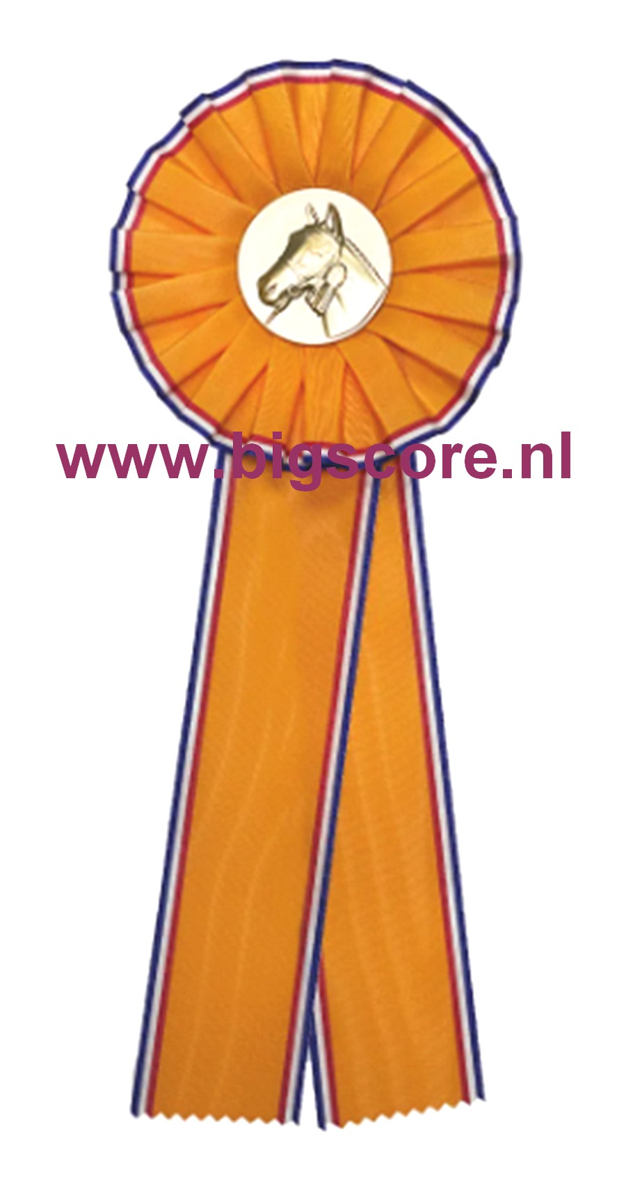 R 06 NL-Rozet Ø 13,5 L: 33 cm onbedrukt met PH afslag Goud Ø 50 mm.